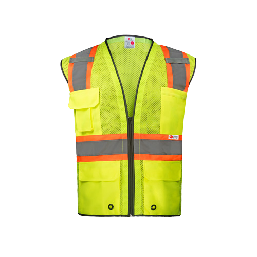Lumos HD REFLECTIVE VEST SAFETY FRONT SIDE