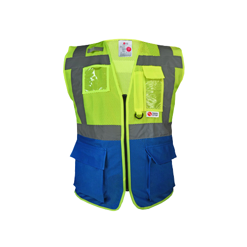 Lumos-MP Reflective safety vest Yellow& Blue