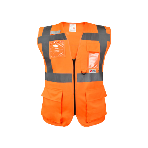 Lumos-ZP Reflective safety vest orange